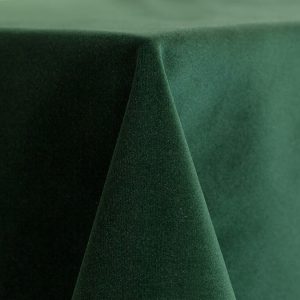 Velvet Hunter Green Linen