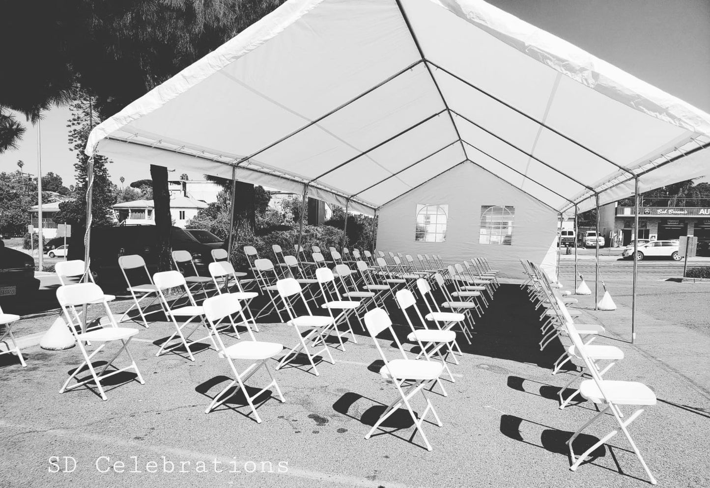 White Folding Chairs