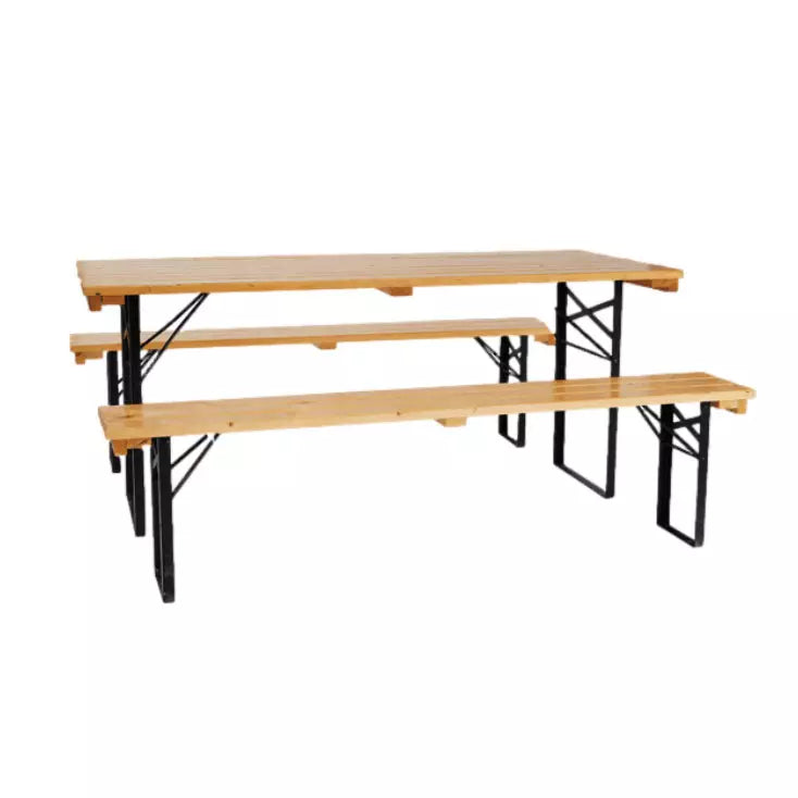 Vintage Beer Garden Table & Benches
