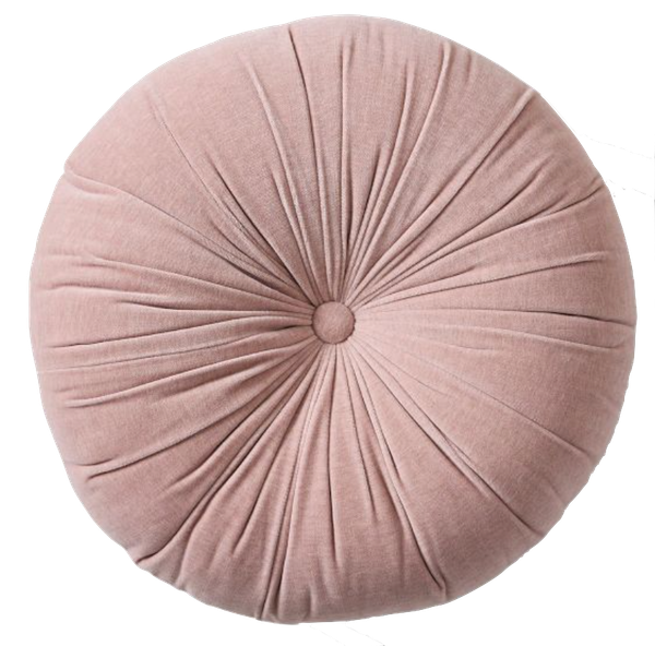 Blush Round Pillow