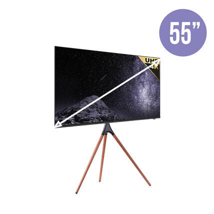 55" Monitor TV on Tripod Stand