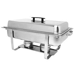 8 Qt. Stainless Oblong Chafing Dish