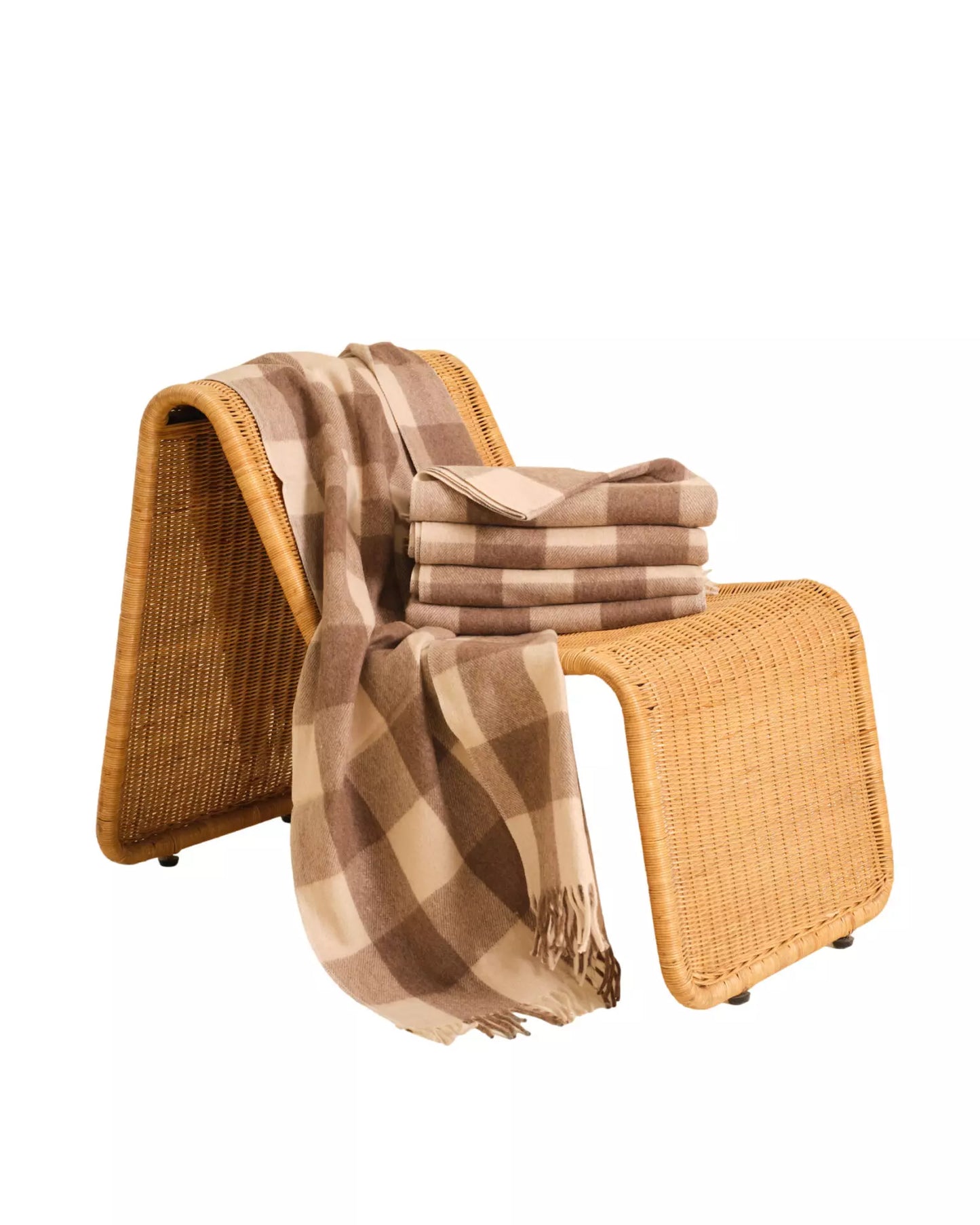 Checked Wool Blanket