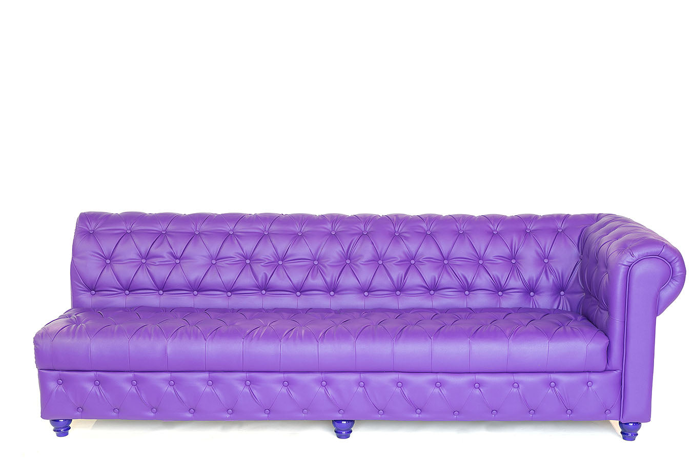 16' Chesterfield Sofa Purple