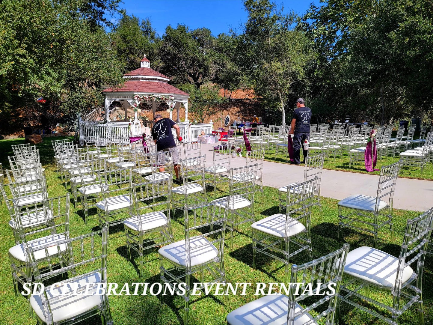 Crystal Chiavari With Leather Cushion