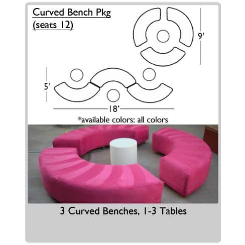 Curved Bench Package