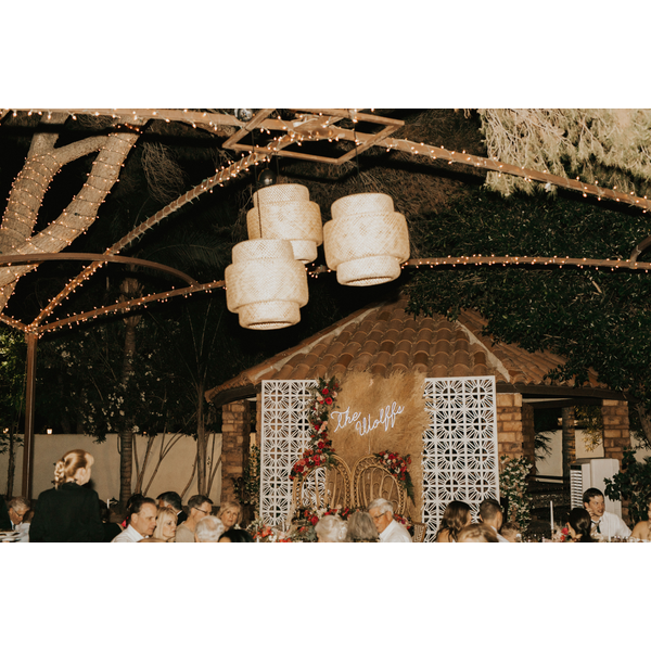 3 Tier Wicker Hanging Pendant