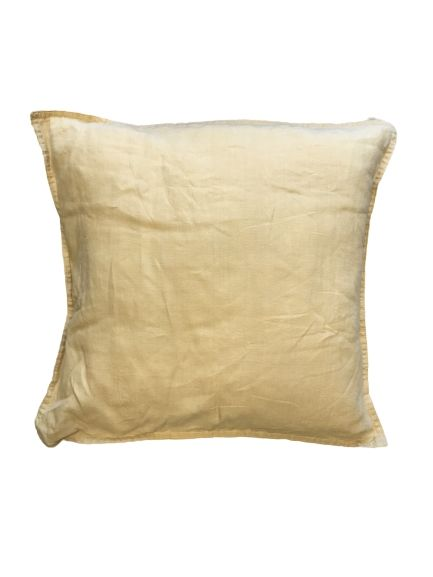 Light Honeymustard Linen Pillows