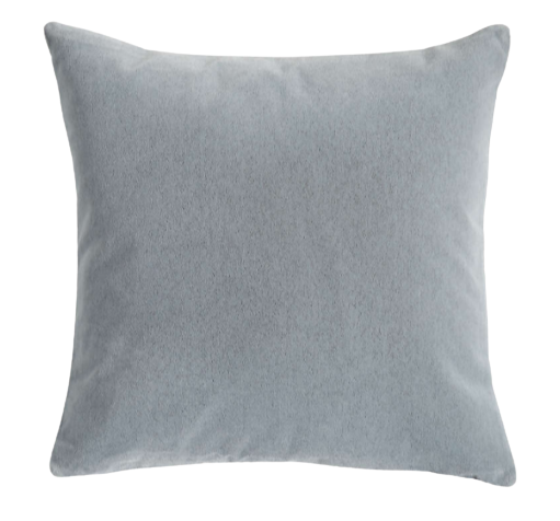 Stonewashed Blue Velvet Pillows