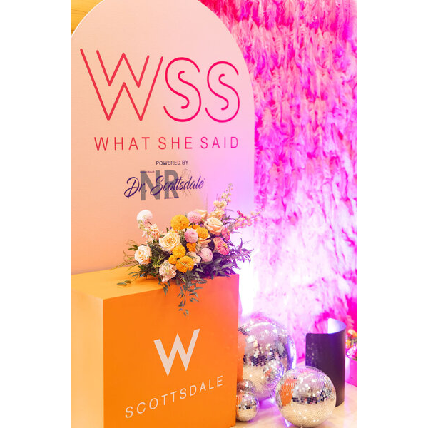 Hot Pink Feather Wall