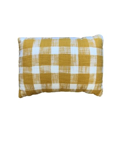 Mustard Picnic Pillow