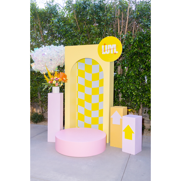 Custom Colored Rounded Platfrom