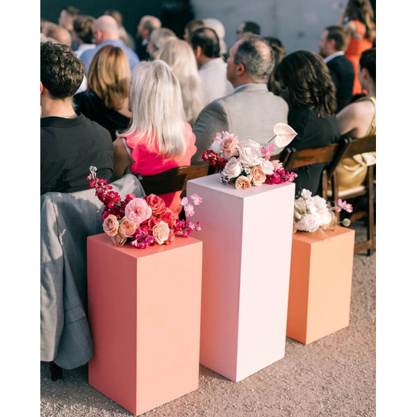 Custom Colored Pillars