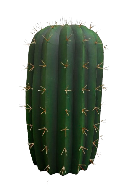 Lifesize XXL Barrel Cactus Structure
