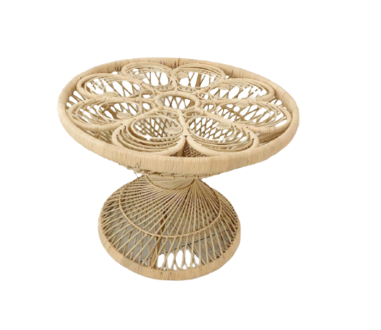 Rattan Small Dining Table