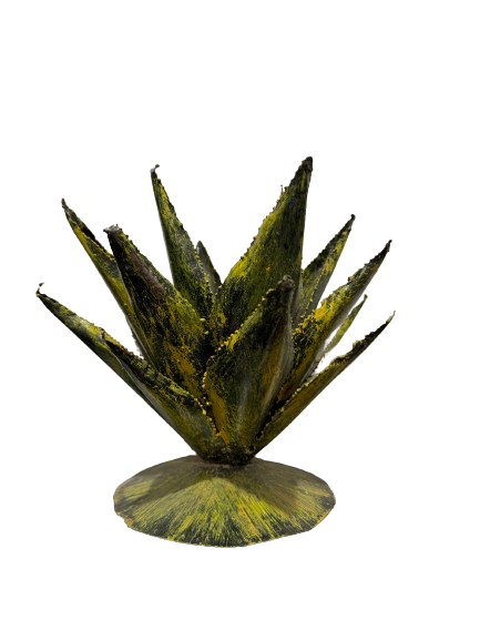 Medium Iron Aloe Decor