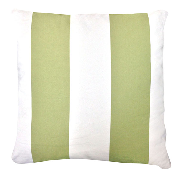 Stripes Pillow – Apple Green