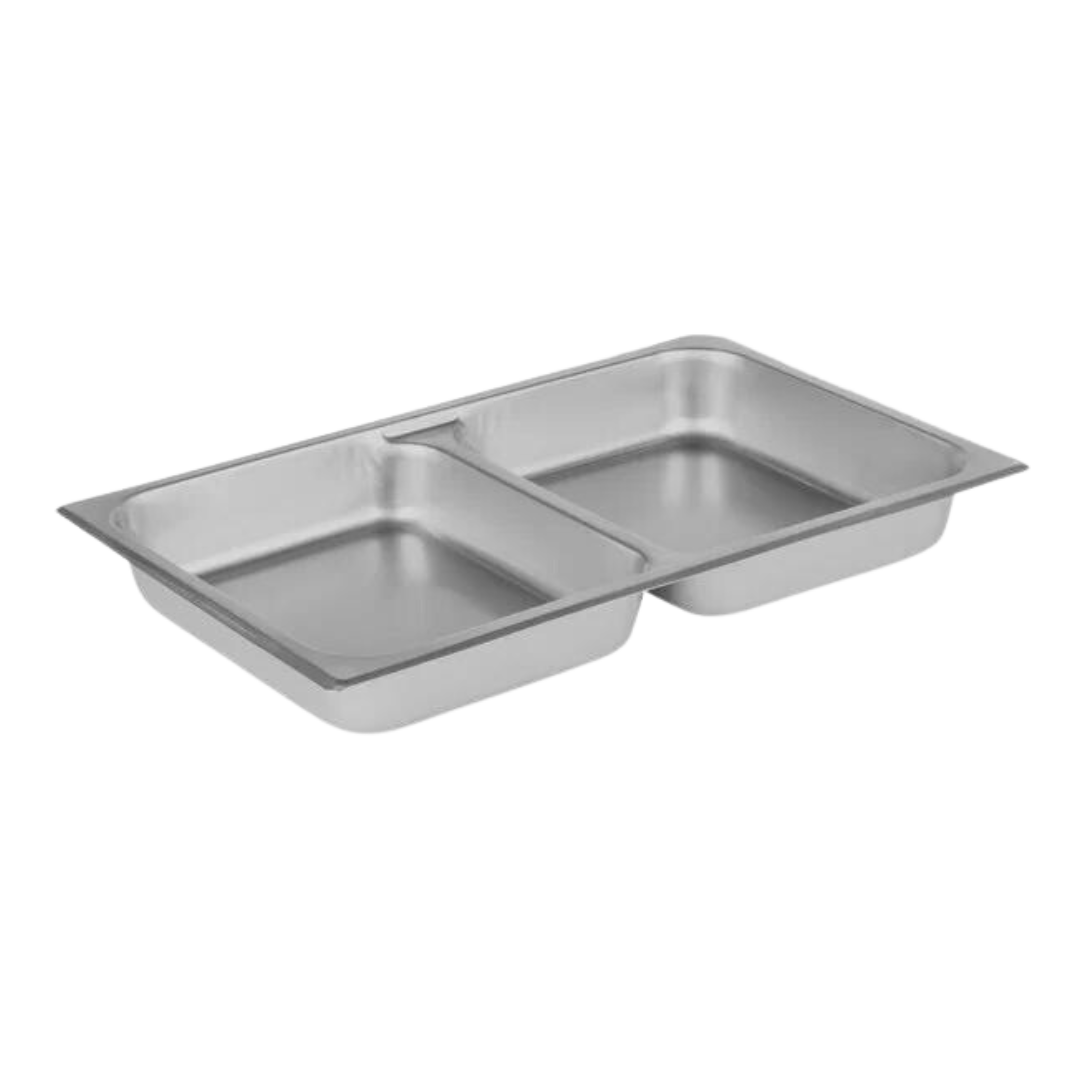 Food pan for Rectangular Chafer, Half - 4qt x 2