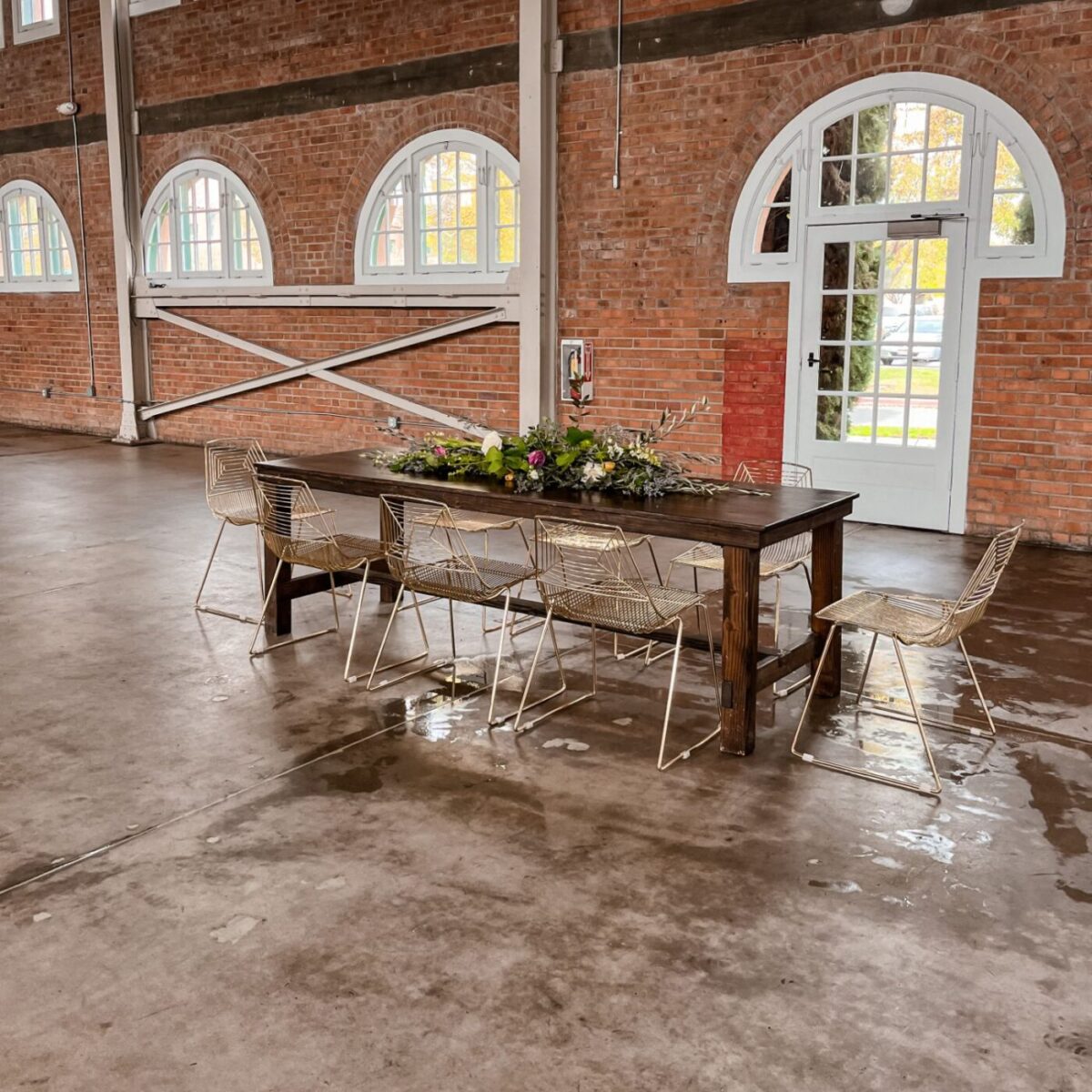 8' Hickory Farm Table