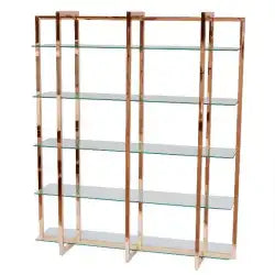 Bellini Back Bar – Chrome Gold