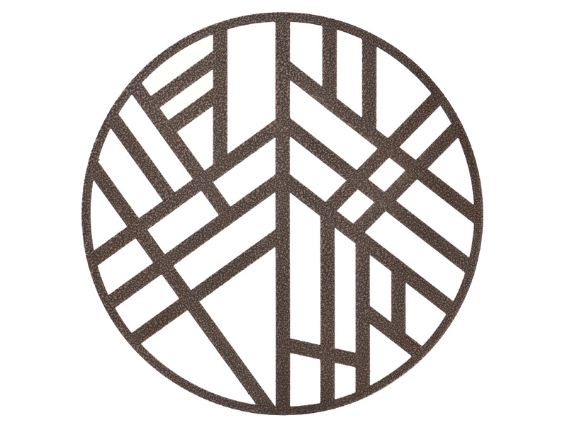 Bronze Metal Charger Plates