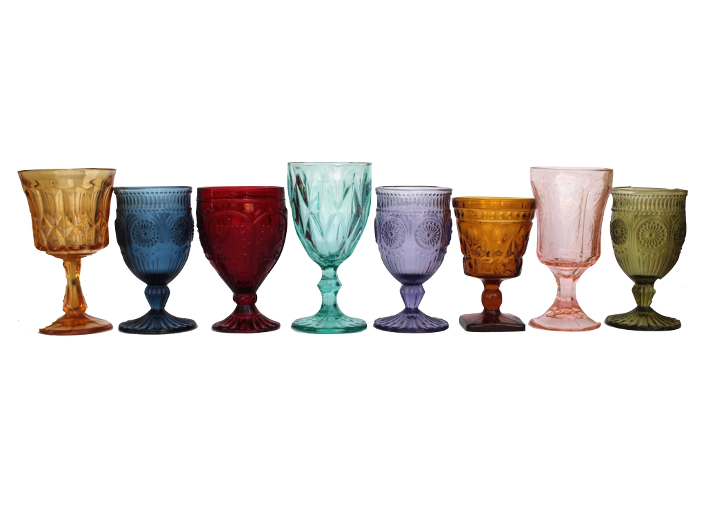 Colored Goblets
