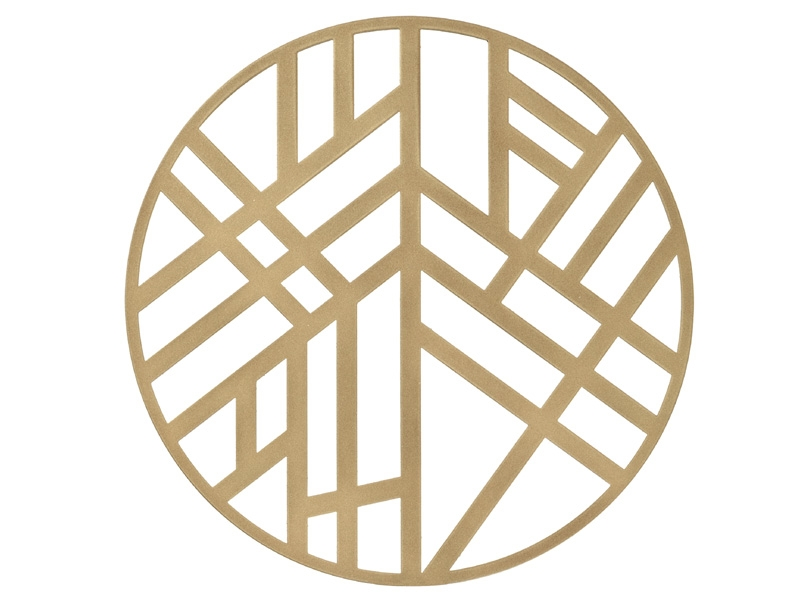 Gold Metal Charger Plates