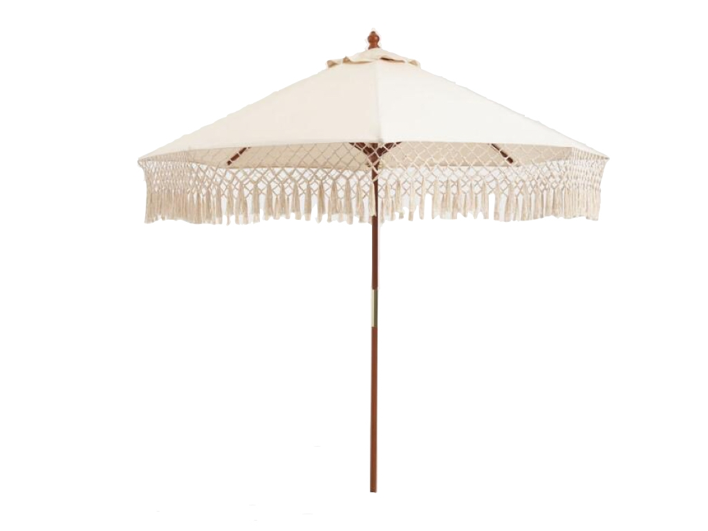Macrame Fringe Umbrella