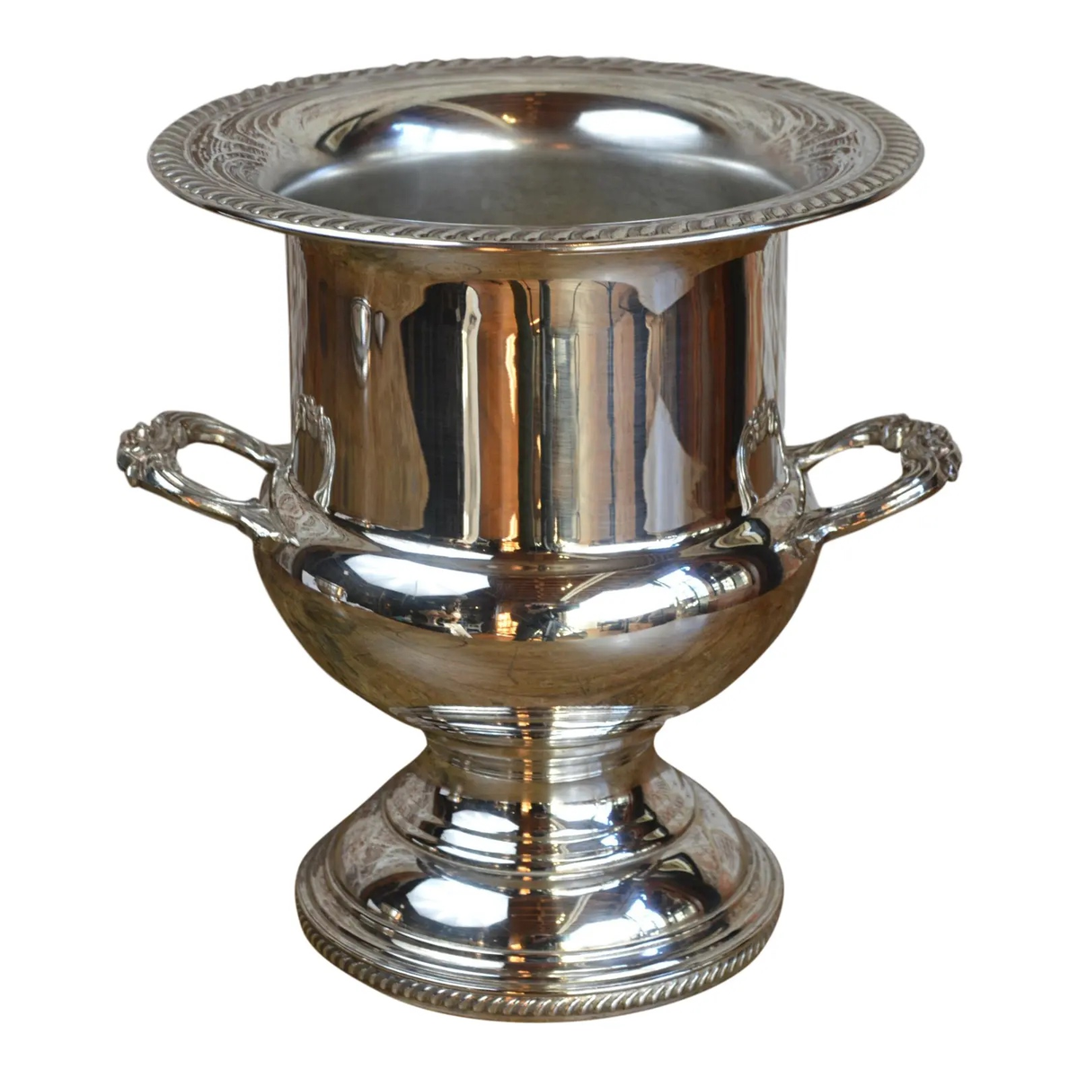 Vintage Silver Champagne Ice Bucket
