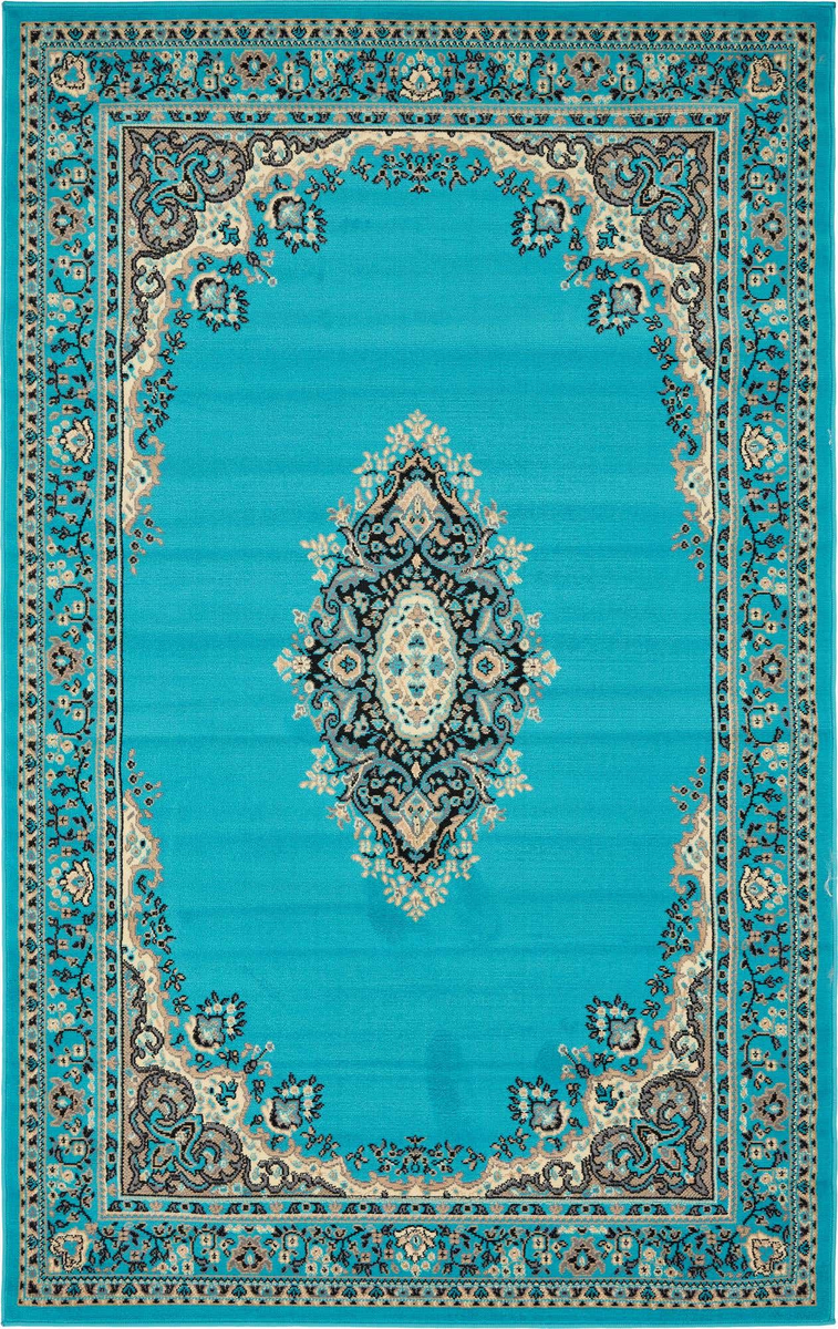 Aqua Teal Rug