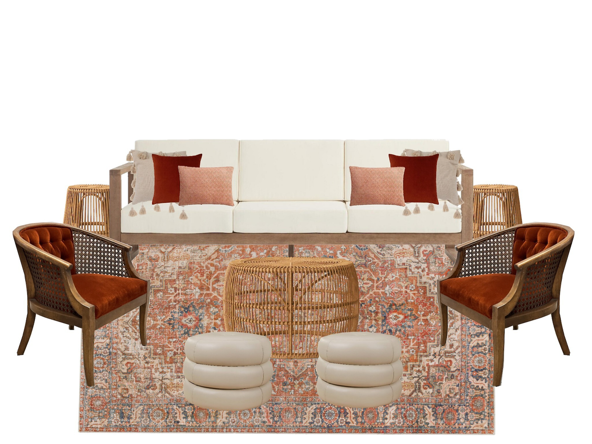 Outdoor Vintage Vibes Lounge