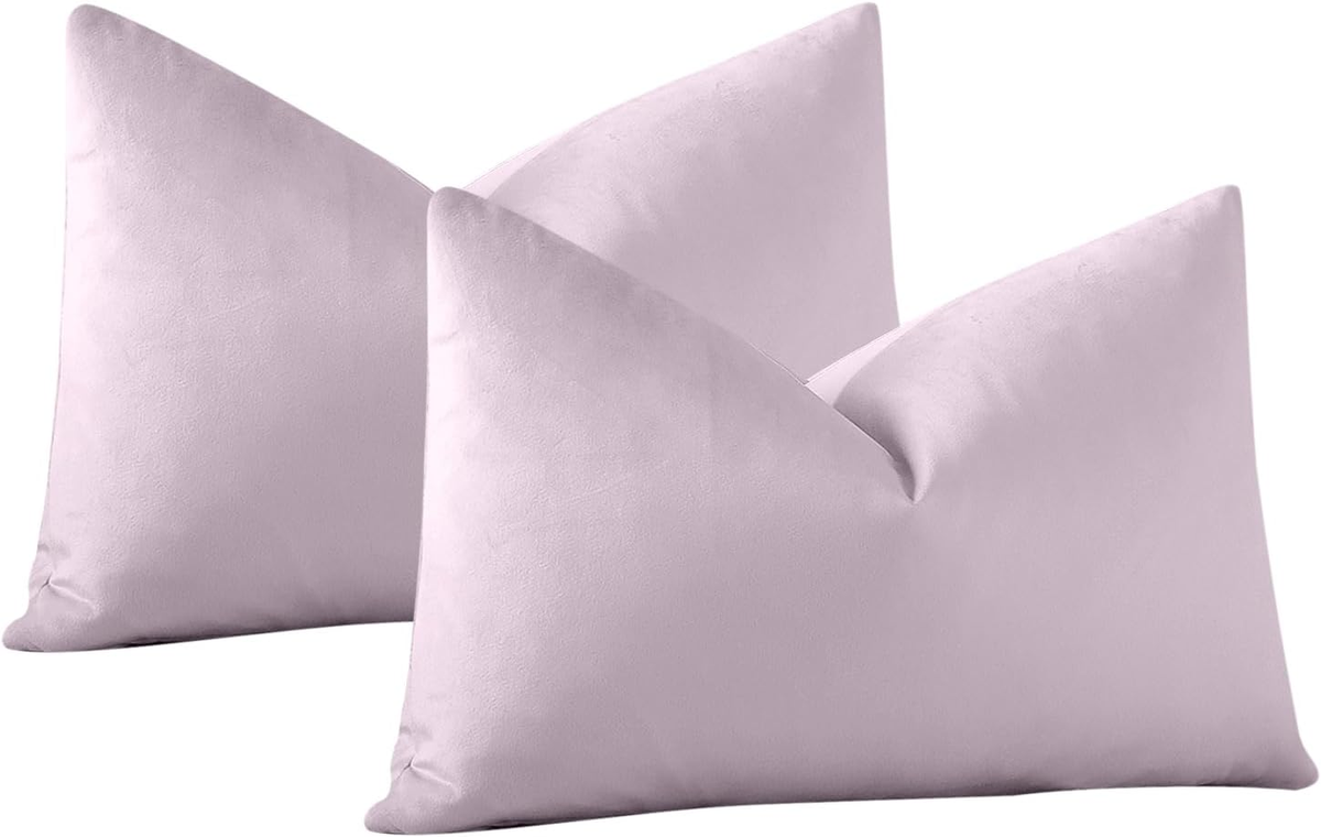Lilac Lumbar Pillows