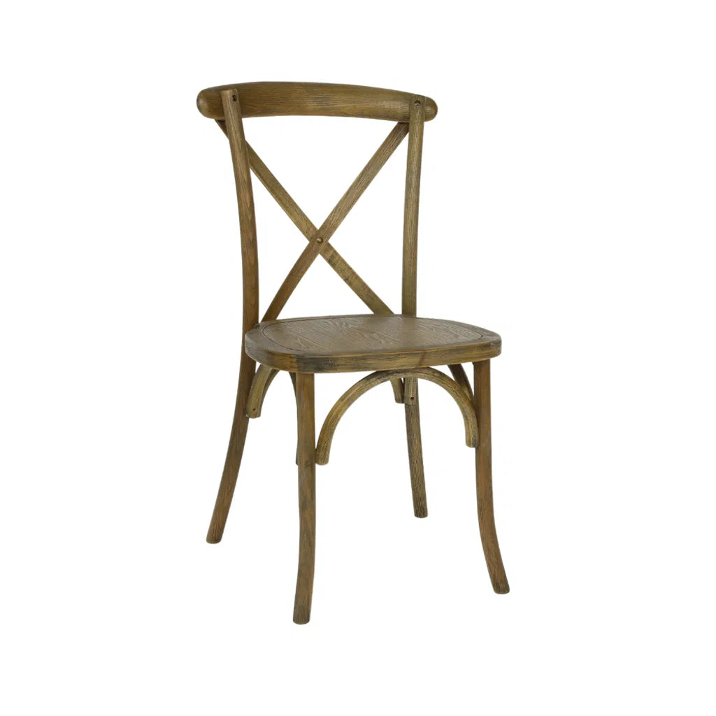 X Cross Back Chair (Natural)