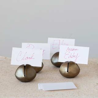 Jingle Bell Place Card Holder