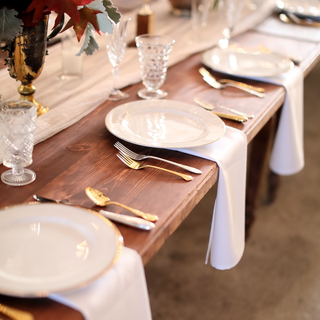 Vintage White & Gold Plate Collection