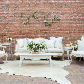 Gustavo: White Brazilian Cowhide XXL