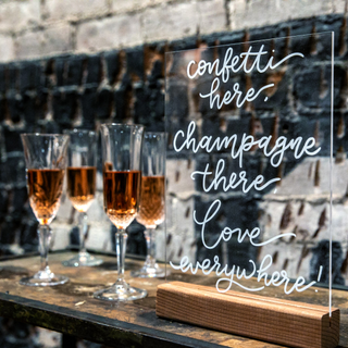 Acrylic Sign - Table Top