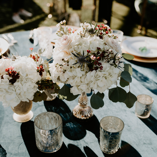 Mercury Glass Votive/Vase - Medium