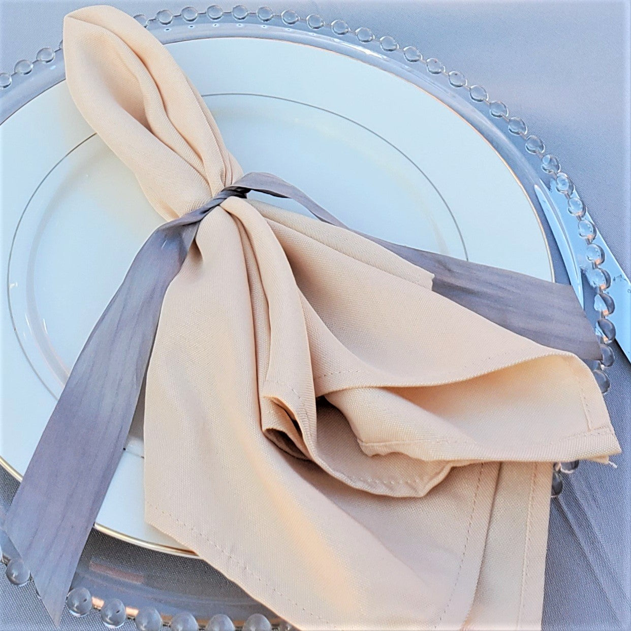 Champagne Nude Napkin