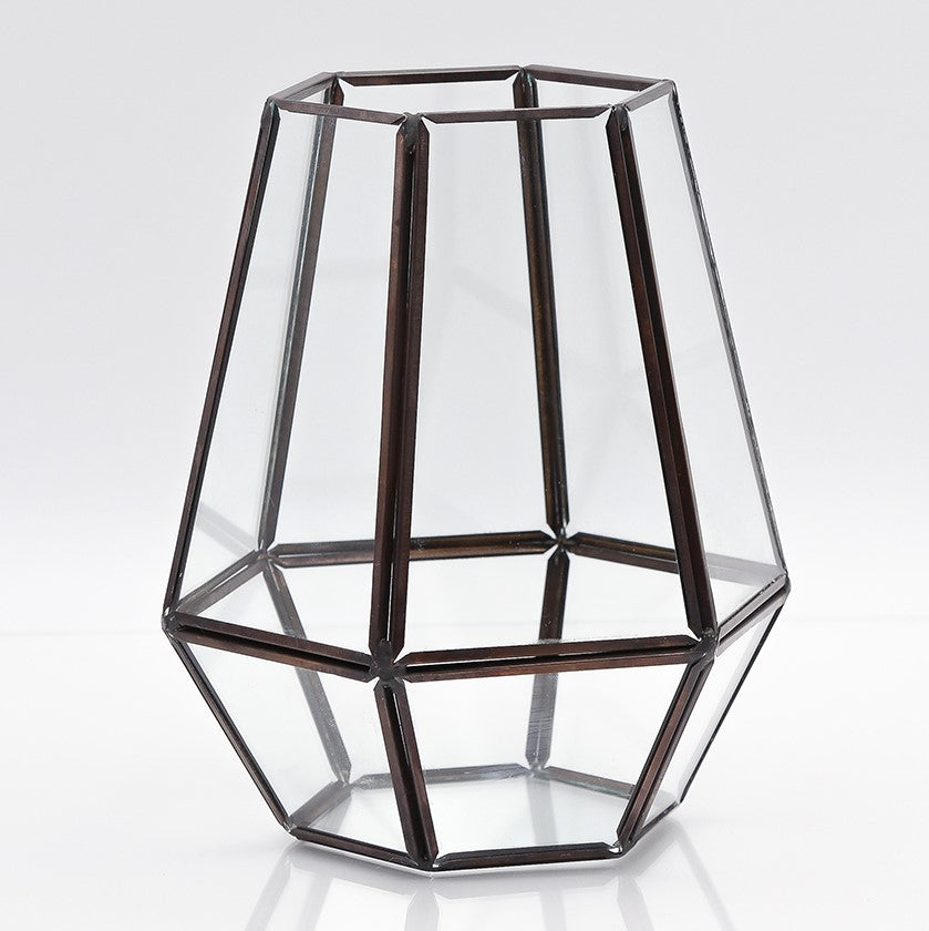 Tapered Hexagon Lantern - Small