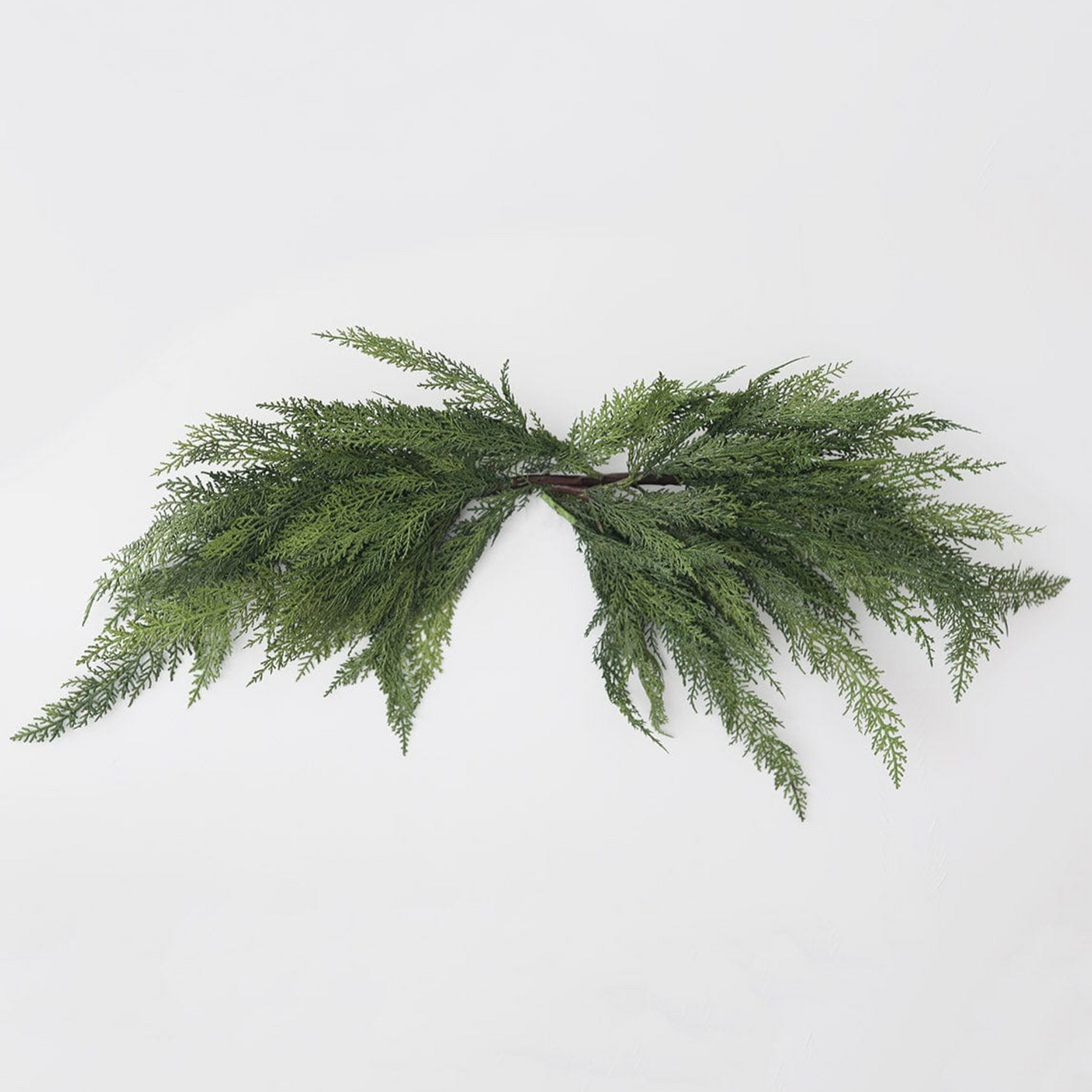 Faux Cedar Mantle Swag