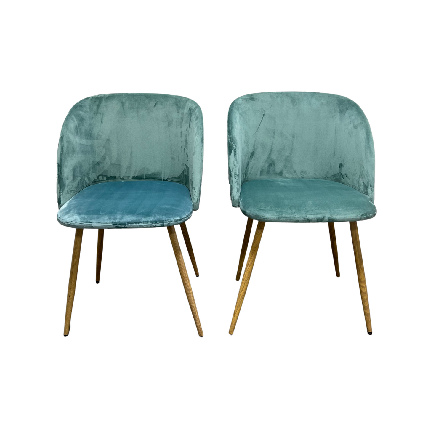 MidCentury Turquoise Chair