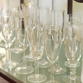 Vintage Champagne Flute