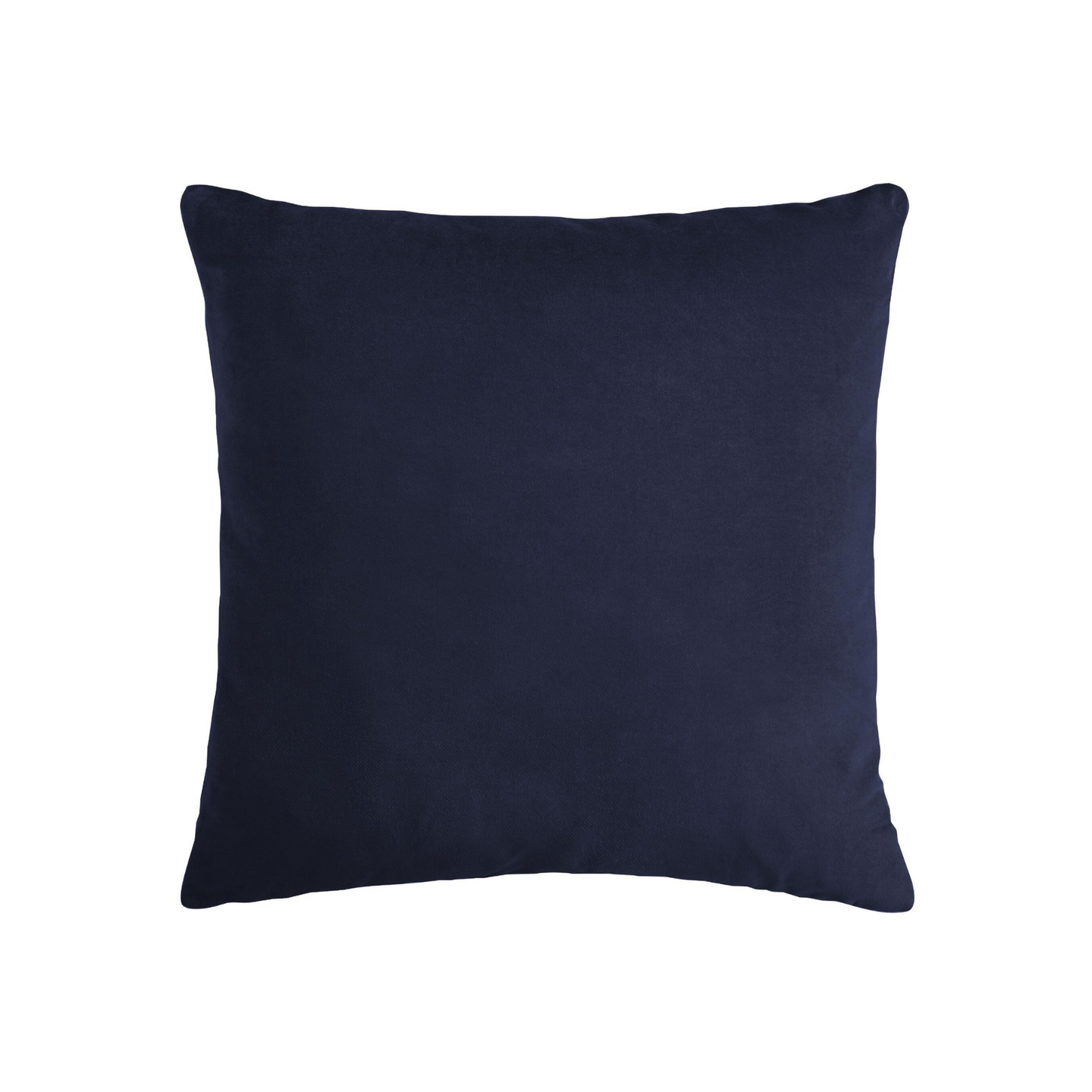 Navy Velvet Accent Pillow