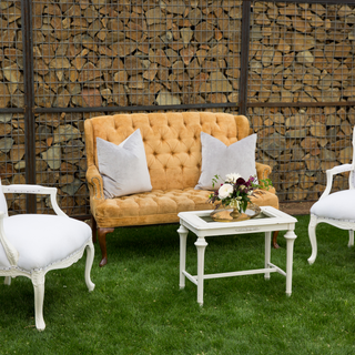 White French Arm Chair