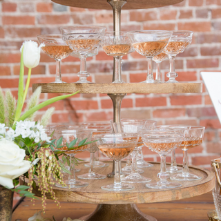 Vintage Champagne Coupe