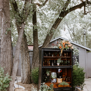 Black Display Cabinet