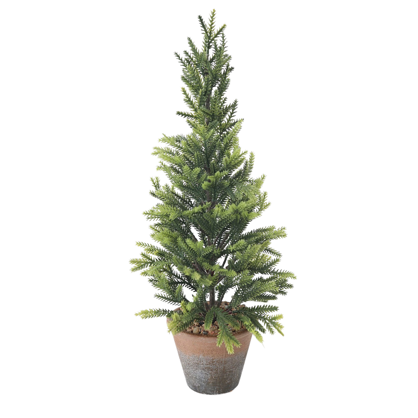 Mini Faux Potted Spruce Tree