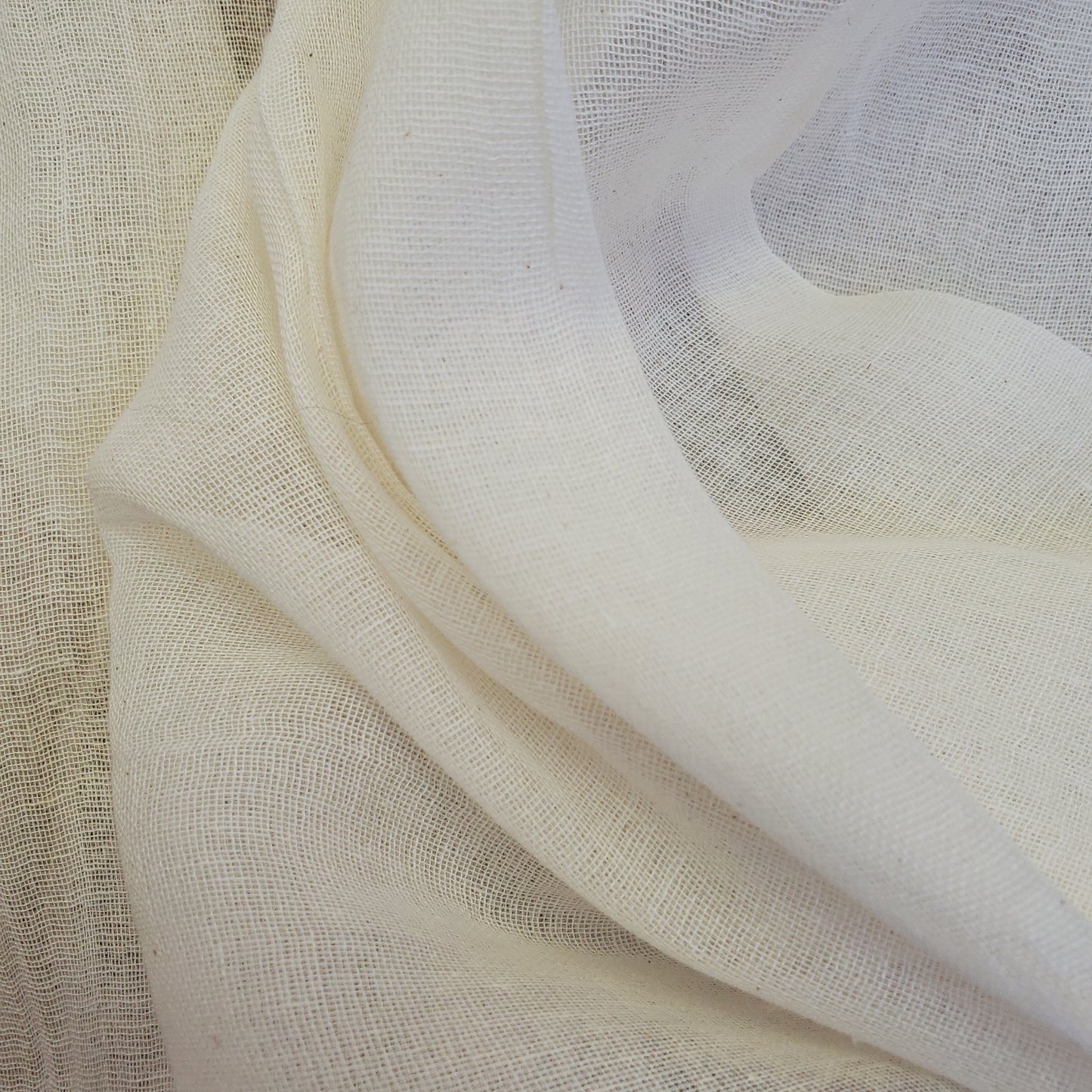 Gauze Table Runner - Warm Natural