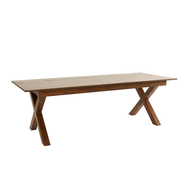 X-base Farmhouse Table
